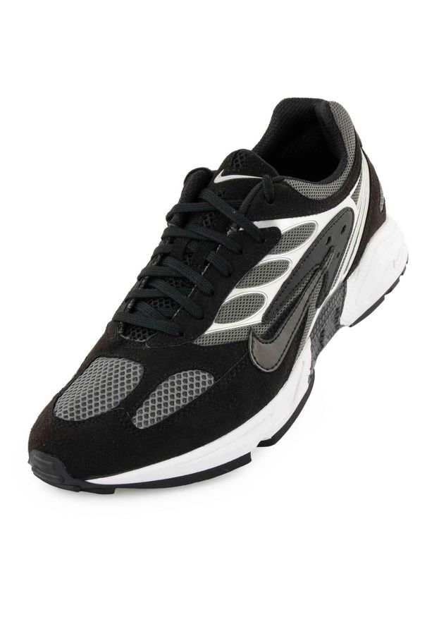 Nike Air Ghost Racer buty do biegania męskie 42, czarne/szaro-niebieskie. Kolor: czarny, niebieski, wielokolorowy. Materiał: guma. Model: Nike Zoom. Sport: bieganie