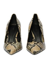 Gino Rossi - GINO ROSSI Szpilki EO-V2525-893-S Beżowy. Kolor: beżowy. Materiał: skóra. Obcas: na szpilce #7