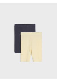 Sinsay - Bawełniane kolarki 2 pack - wielobarwny. Materiał: bawełna #1