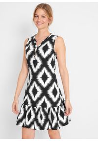 bonprix - Sukienka z dżerseju. Kolor: czarny. Materiał: jersey #1