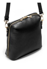Kazar - Czarna torebka damska. Kolor: czarny. Materiał: skórzane #3