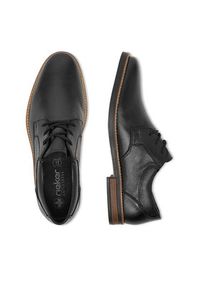 Rieker Półbuty 13510-00 Czarny. Kolor: czarny. Materiał: skóra #7