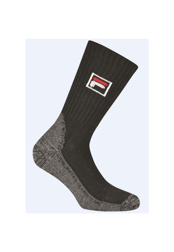 Fila skarpety 1 para czarne rozmiar 43-46. Kolor: czarny, szary, wielokolorowy, fioletowy