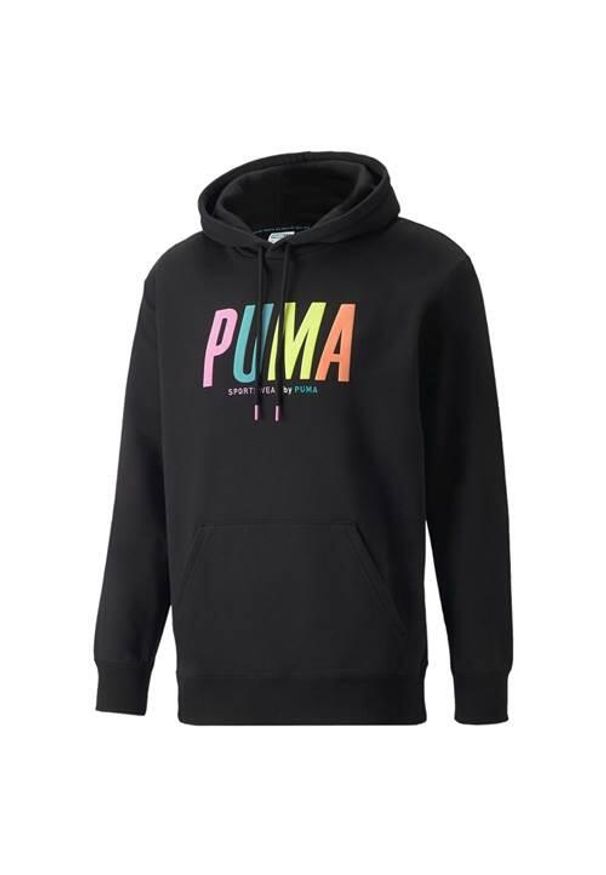 Bluza sportowa męska Puma Swxp Graphic. Typ kołnierza: kaptur. Kolor: czarny