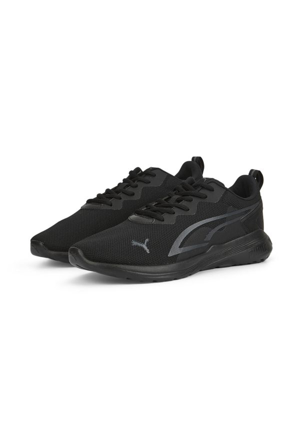 Buty do chodzenia męskie Puma Allday Active. Zapięcie: sznurówki. Kolor: wielokolorowy, czarny, szary. Materiał: materiał, syntetyk, tkanina. Szerokość cholewki: normalna. Sport: turystyka piesza