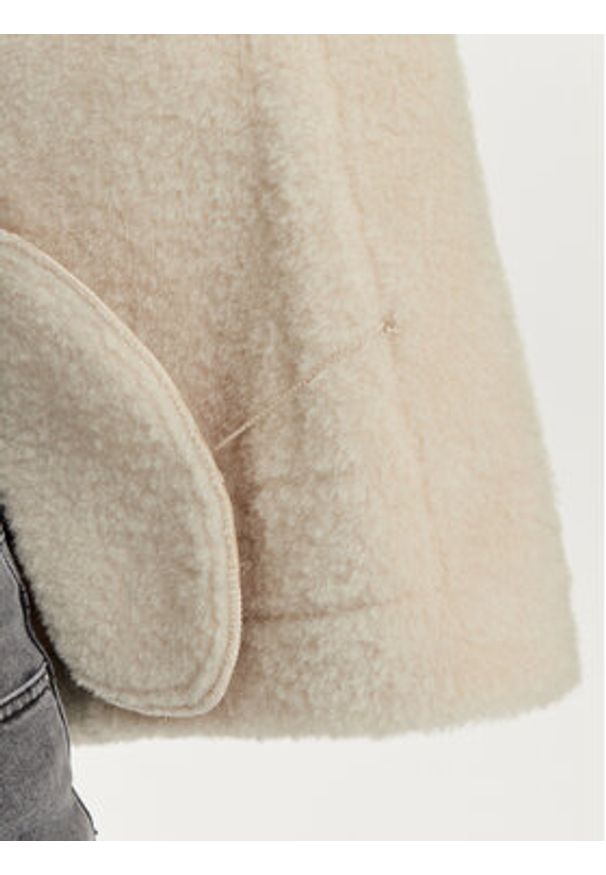 Liu Jo Sport Kurtka z imitacji skóry TF4140 E0903 Beżowy Regular Fit. Kolor: beżowy. Materiał: syntetyk. Styl: sportowy