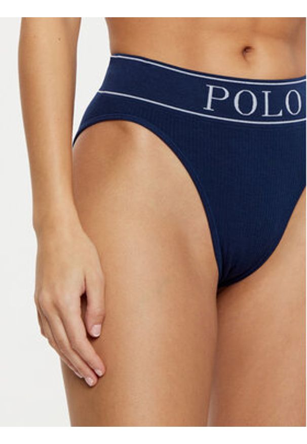Polo Ralph Lauren Figi klasyczne z wysokim stanem 4P2025 Granatowy. Stan: podwyższony. Kolor: niebieski. Materiał: syntetyk