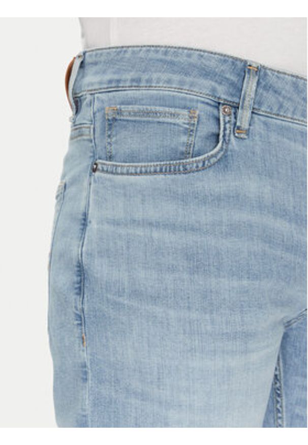 Guess Jeansy M5GAN2 D5MZ3 Niebieski Slim Fit. Kolor: niebieski