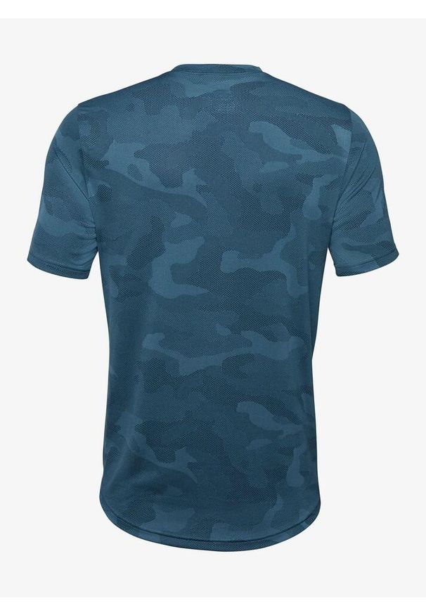 FOX - Koszulka rowerowa męska Fox Ranger Tru Dri SS Jersey. Kolor: niebieski. Materiał: jersey