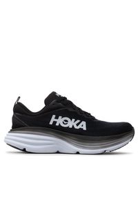 HOKA - Hoka Buty do biegania M Bondi 8 Wide 1127953 Czarny. Kolor: czarny. Materiał: materiał #1