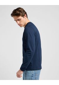 Lee - MESKA KOSZULKA LEE LS WOBBLY LEE TEE RIVET NAVY 112372359 #5