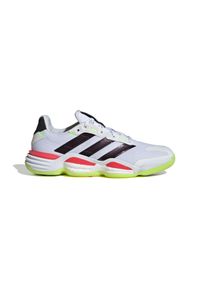 Adidas - Buty halowe adidas Stabil 16. Kolor: biały. Sport: turystyka piesza, koszykówka