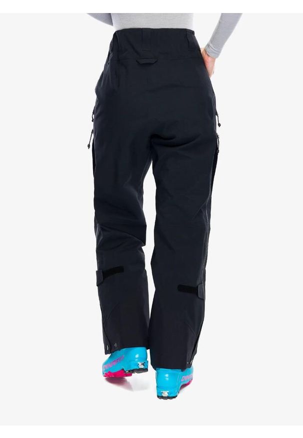 Fjällräven - Spodnie w góry damskie Fjallraven Bergtagen GTX Pro Trousers. Kolor: czarny. Sezon: zima. Sport: wspinaczka
