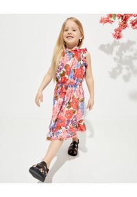 ZIMMERMANN KIDS - Sukienka w kwiaty Poppy Flip 2-10 lat. Kolor: czerwony. Wzór: kwiaty. Sezon: lato. Typ sukienki: proste #8