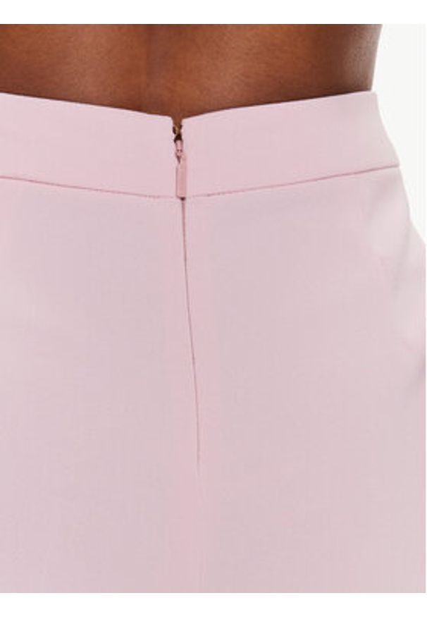 Pinko Spodnie materiałowe Parano 102861 7624 Różowy Regular Fit. Kolor: różowy. Materiał: syntetyk