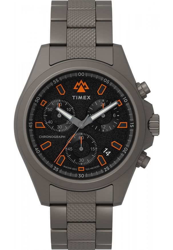 Zegarek Timex Zegarek męski Timex TW2W45700 szary. Kolor: szary
