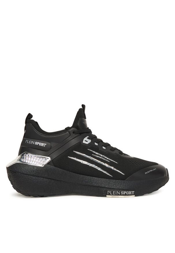Plein Sport Sneakersy FAES USC0733 STE003N Czarny. Kolor: czarny. Materiał: materiał