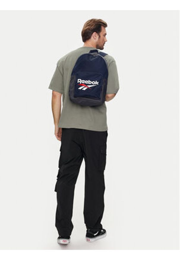 Reebok Plecak Cl Fo GP0152 Granatowy. Kolor: niebieski. Materiał: materiał