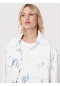 Tommy Jeans Kurtka jeansowa Tjw DW0DW12415 Biały Oversize. Kolor: biały. Materiał: jeans #4
