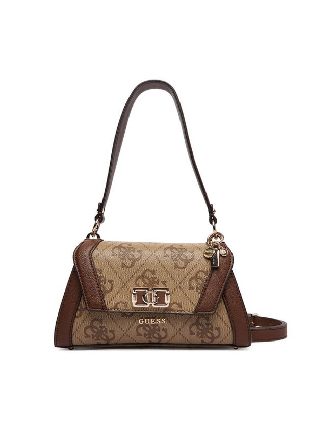 Guess Torebka Karnilla HWOS99 01190 Brązowy. Kolor: brązowy. Materiał: skórzane