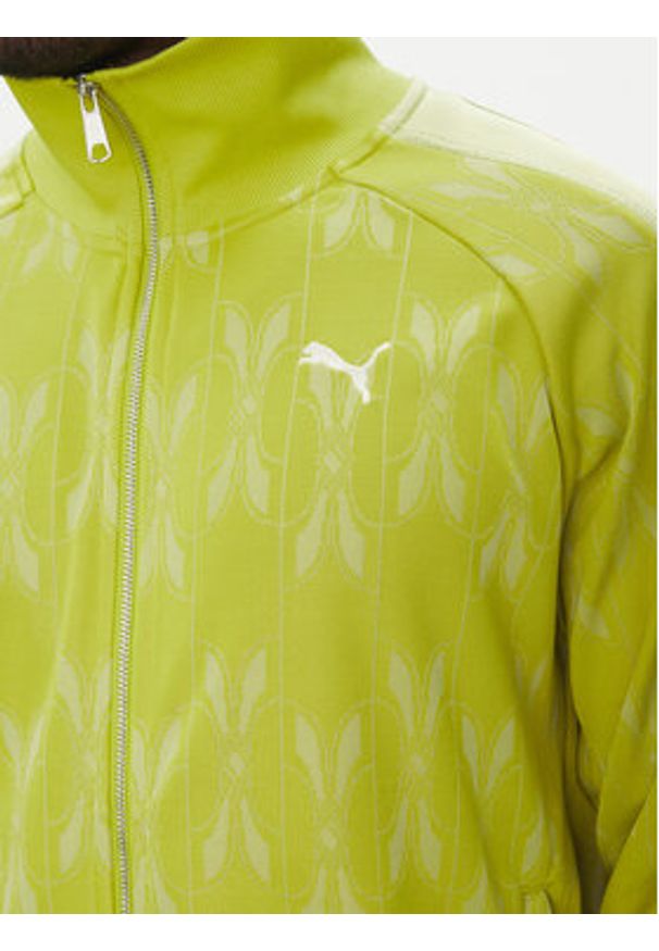 Puma Bluza The NeverWorn V T7 631491 Zielony Regular Fit. Kolor: zielony. Materiał: syntetyk