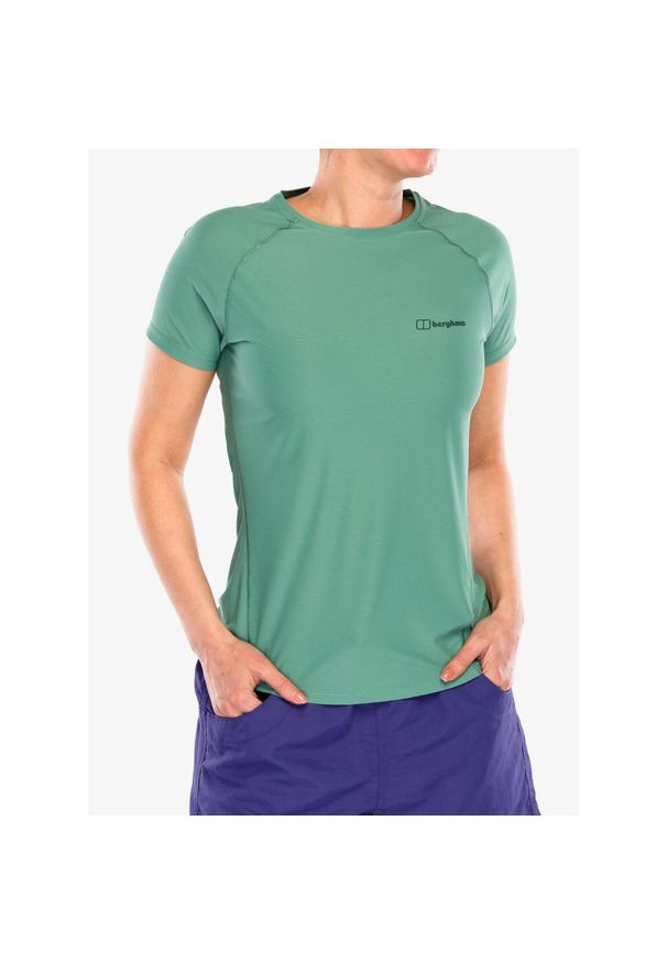 Koszulka szybkoschnąca damska Berghaus 24/7 Tech SS Crew. Kolor: zielony