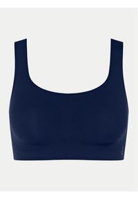 Sloggi Biustonosz top Zero Feel 10217786 Granatowy. Kolor: niebieski. Materiał: syntetyk