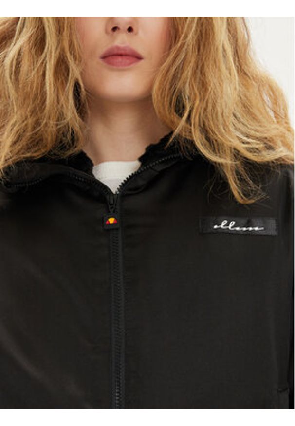 Ellesse Kurtka przejściowa Joanara SGP15961 Czarny Relaxed Fit. Kolor: czarny. Materiał: syntetyk