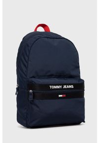 Tommy Jeans Plecak męski kolor granatowy duży z aplikacją. Kolor: niebieski. Materiał: poliester. Wzór: aplikacja #5