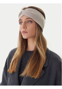 Calvin Klein Opaska materiałowa Fine LV04F8019G Beżowy. Kolor: beżowy. Materiał: wiskoza #4