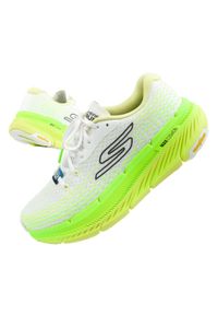 skechers - Buty sportowe do biegania męskie Skechers Max Cushioning Premier. Okazja: na co dzień. Kolor: zielony, biały, wielokolorowy. Model: Skechers Sport