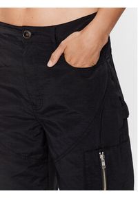 Herskind Spodnie materiałowe Tilly 4851798 Czarny Oversize. Kolor: czarny. Materiał: bawełna #3