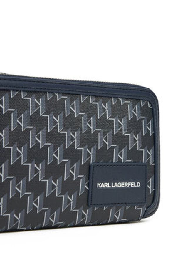 Karl Lagerfeld - KARL LAGERFELD Torebka A1W30185 Granatowy. Kolor: niebieski. Materiał: skórzane