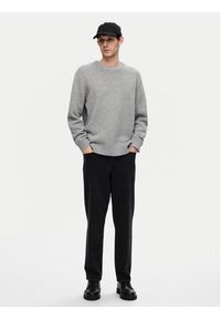 Selected Homme Sweter 16094643 Szary Regular Fit. Kolor: szary. Materiał: syntetyk #4