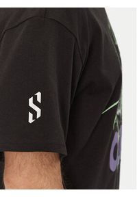Puma T-Shirt Scoot Purple Lab 631669 Czarny Regular Fit. Kolor: czarny. Materiał: bawełna. Styl: wakacyjny #4