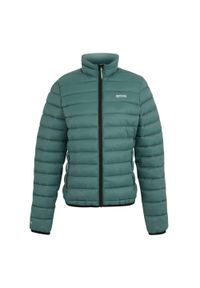 Regatta - Pikowana Kurtka Damska Marizion. Kolor: zielony. Sport: turystyka piesza #1