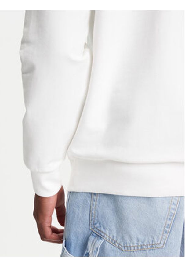 Pepe Jeans Bluza Red Bull Racing Team Logo RM580017 Biały Regular Fit. Kolor: biały. Materiał: bawełna