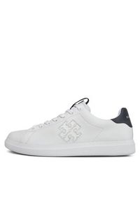 Tory Burch Sneakersy Double T Howell Court 149728 Biały. Kolor: biały. Materiał: skóra #4