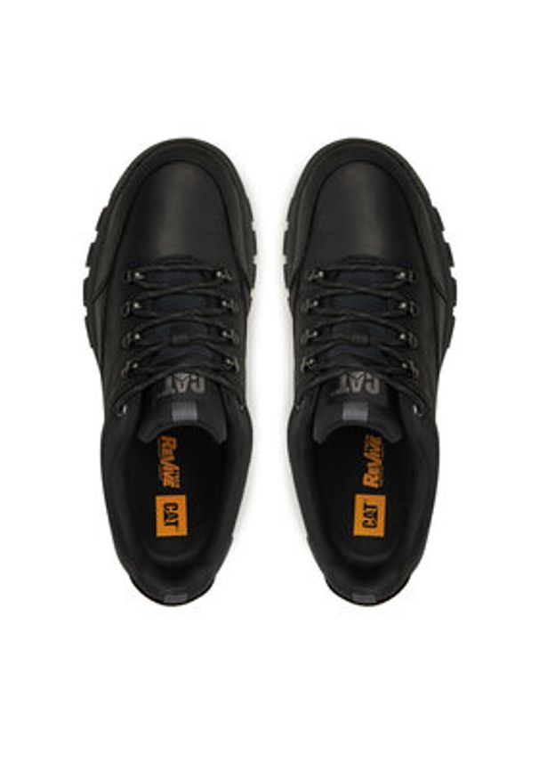 CATerpillar Trekkingi Threshold Hiker Low P726049 Czarny. Kolor: czarny. Materiał: skóra. Sport: turystyka piesza