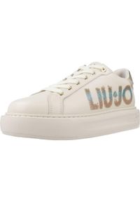 Liu Jo - Kapcie LIU-JO KYLIE 22 Beżowy. Kolor: beżowy. Materiał: syntetyk, skóra. Styl: sportowy