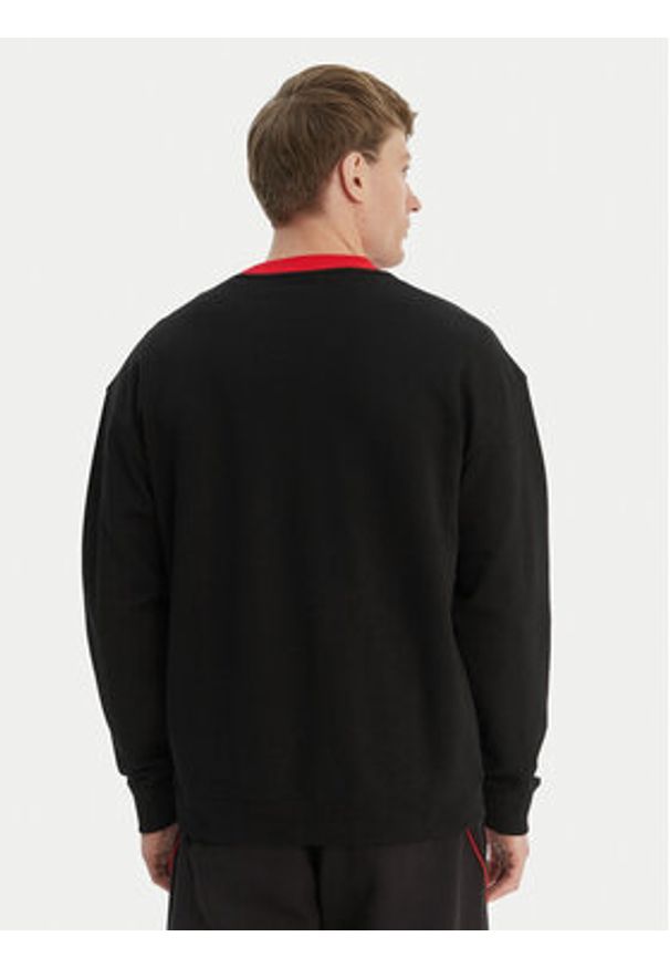 Hugo - HUGO Bluza Davalio_RB 50559679 Czarny Regular Fit. Kolor: czarny. Materiał: bawełna