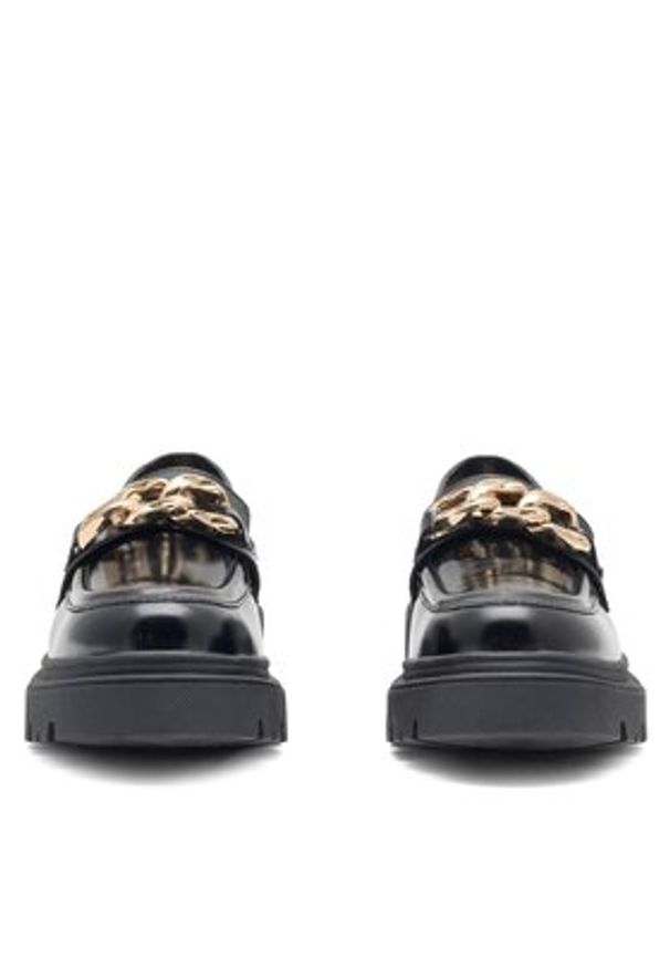 Sergio Bardi Loafersy EST-DONNA-09SB Czarny. Kolor: czarny. Materiał: skóra