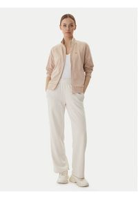 EA7 Emporio Armani Bluza 7W000457 AF13135 U1046 Beżowy Regular Fit. Kolor: beżowy. Materiał: bawełna #3