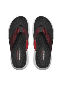 skechers - Japonki Skechers. Kolor: czarny