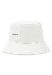 Tommy Jeans Kapelusz Tjw Sport Elevated Bucket AW0AW14080 Biały. Kolor: biały. Materiał: materiał. Styl: sportowy