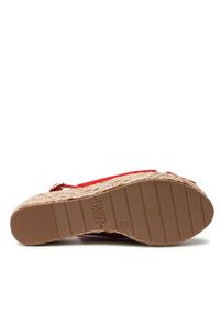 Jenny - JENNY Espadryle TS5249-01 Czerwony. Kolor: czerwony. Materiał: materiał