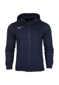 Bluza sportowa dla dzieci Nike Park 20 Fleece Full-Zip Hoodie. Kolor: niebieski