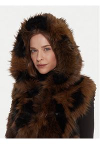 LOLA CASADEMUNT Kamizelka LF2501008 Brązowy Regular Fit. Kolor: brązowy. Materiał: syntetyk #3