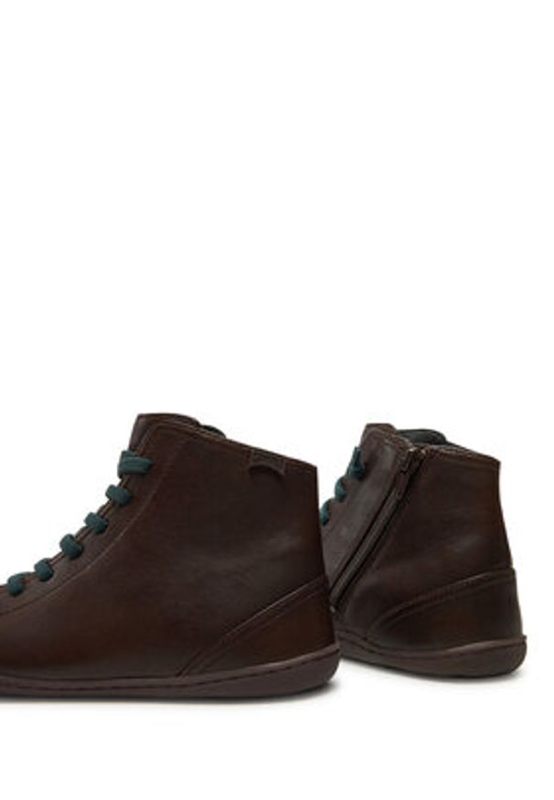 Camper Sneakersy Peu Cami K400509 Brązowy. Kolor: brązowy. Materiał: skóra