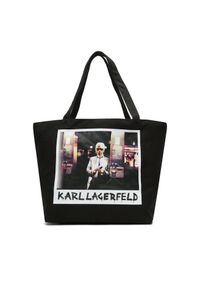 Karl Lagerfeld - Torebka KARL LAGERFELD. Kolor: czarny